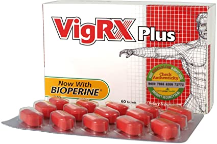 Vigrx Plus shown in box and blister pack